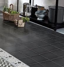 Vloertegel Vives 1900 20x20 cm Basalto