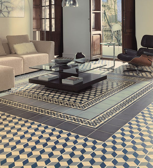 Vloertegel Vives 1900 20x20 cm Güell - 2