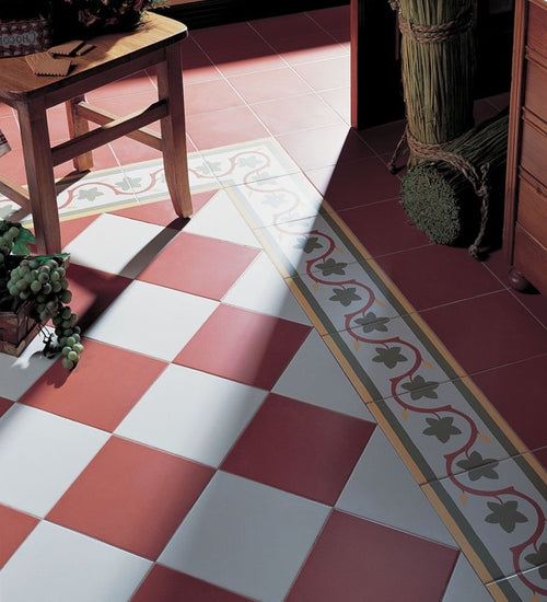 Vloertegel Vives 1900 20x20 cm Marfil