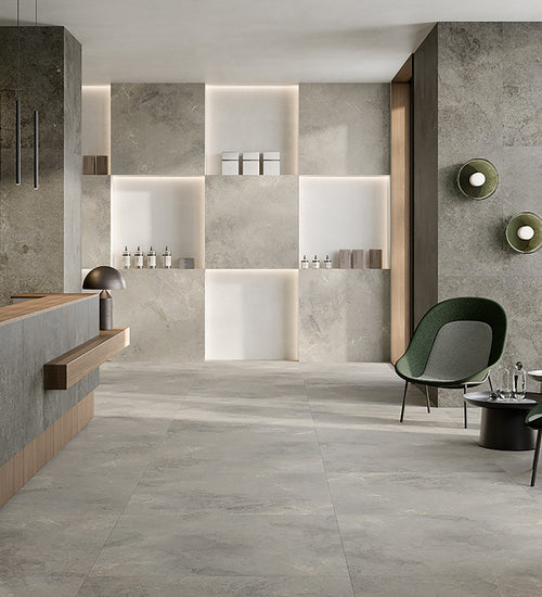 Vloertegel Rak Baltico Grijs mat