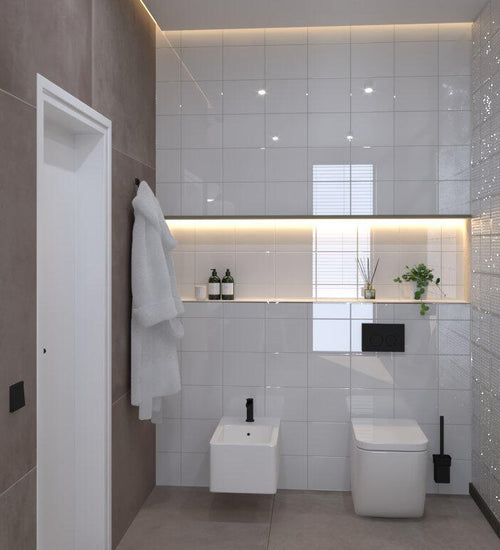 Wandtegel Rako Colorone Wit glans