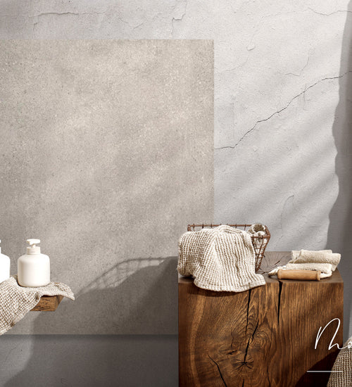 Vloertegel Rak Paleo Grijs mat
