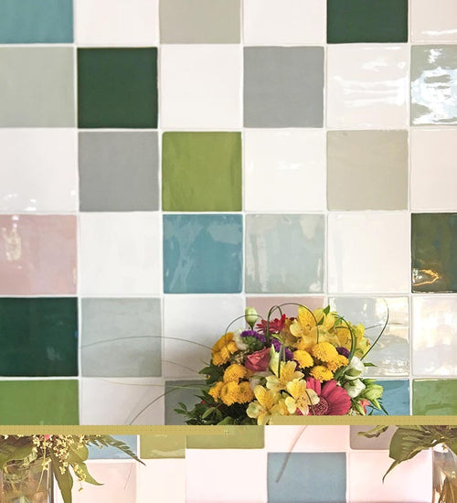 Wandtegel Sottocer Harmony Groen glans