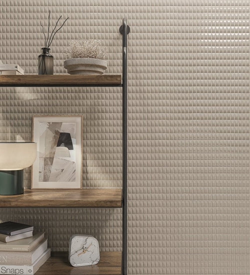 Wandtegel Wow  3D Bars Bevel Topaz Matt 12,5x25 cm