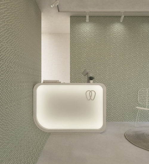 Wandtegel Wow  3D Bars Diamond Jade Gloss 12,5x25 cm