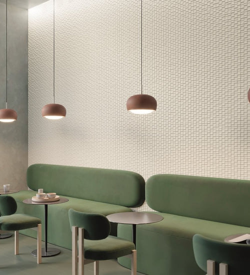 Wandtegel Wow  3D Bars Diamond Quartz Matt 12,5x25 cm