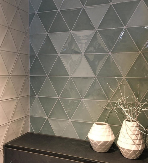 Wandtegel Quintessenza 3Lati Bianco Lucido 13,2x11,4 cm