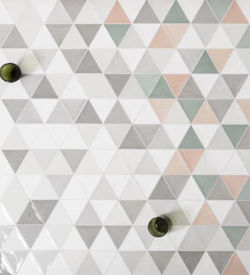 Wandtegel Quintessenza 3Lati Bianco Lucido 13,2x11,4 cm