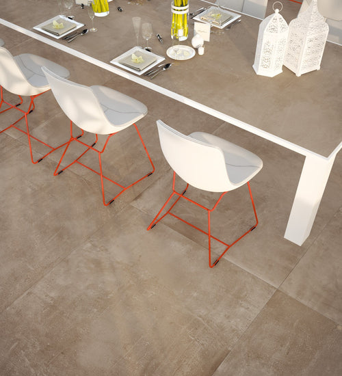 Vloertegel Fondovalle Portland Bruin mat