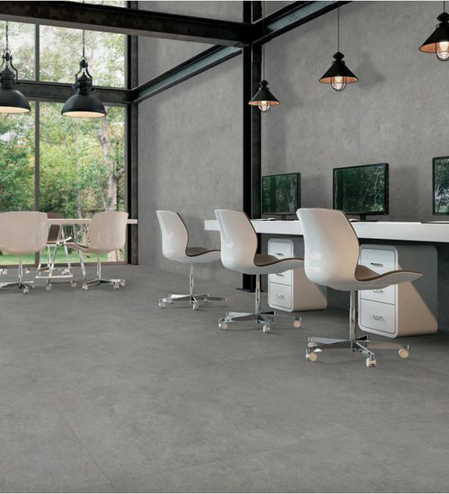Vloertegel Arpa Limestone Grijs mat