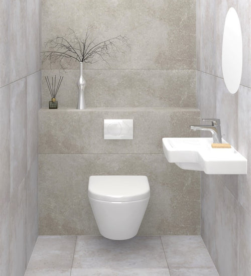 Vloertegel Sphinx Terrazzo Grijs mat