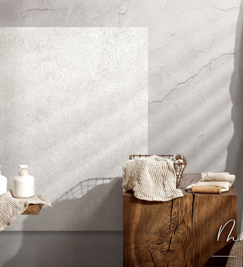 Vloertegel Rak Paleo Wit mat