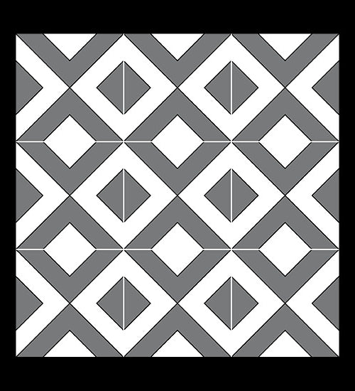 Vloertegel Sottocer Matrix Multicolor mat 20x20 cm