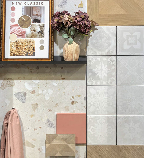 Vloertegel Marazzi italie Intrecci Bruin mat 120x120 cm