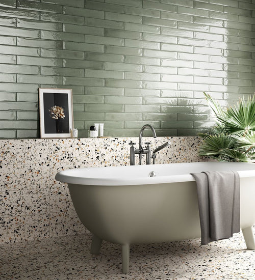 Decoratietegel Del conca Frammenti Multicolor mat 20x20 cm