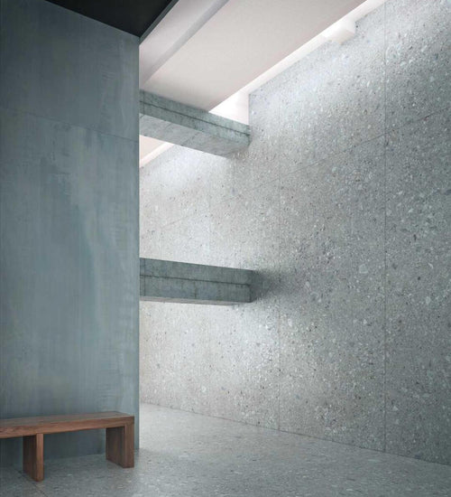 Vloertegel Marazzi italie Grandestonelook Grijs mat 160x320 cm