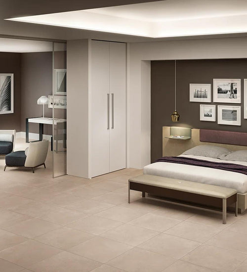 Vloertegel Keope Moov Beige mat