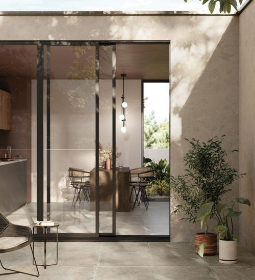 Sampletegel Flaviker Re-tour Bruin mat