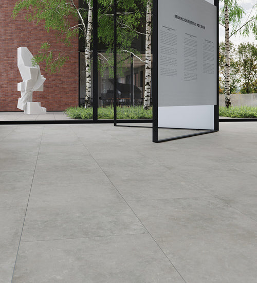 Vloertegel Rako Dale Grijs mat