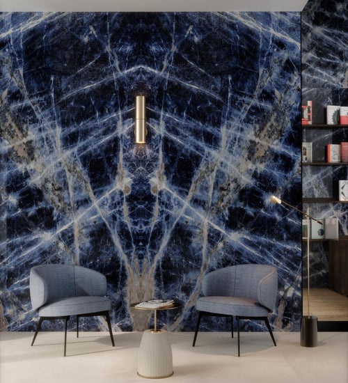 Vloertegel Marazzi italie Grandemarble Blauw glans