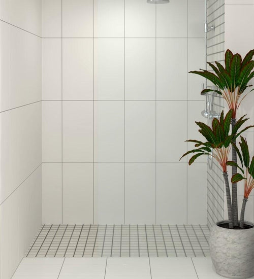 Wandtegel Villeroy & boch White&cream Wit mat