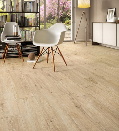 Vloertegel Novabell Eiche Beige mat