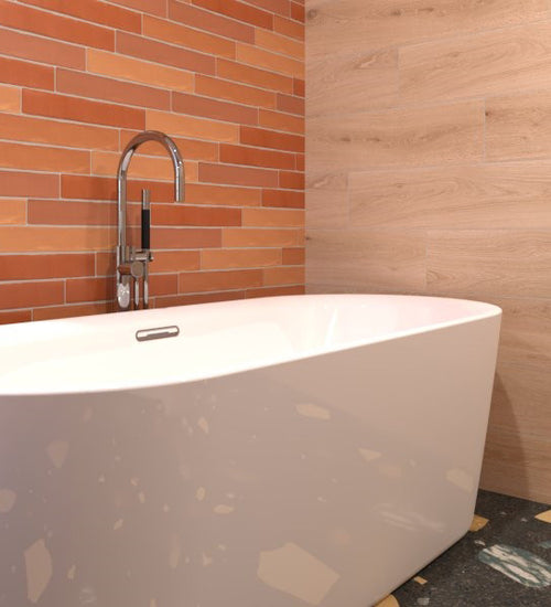 Wandtegel Sottocer Sense Rood mat