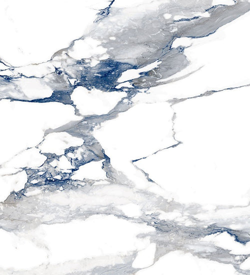 Vloertegel Geo tiles Crash Blauw mat