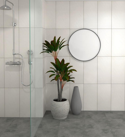 Wandtegel Villeroy & boch White&cream Wit glans 30x60 cm