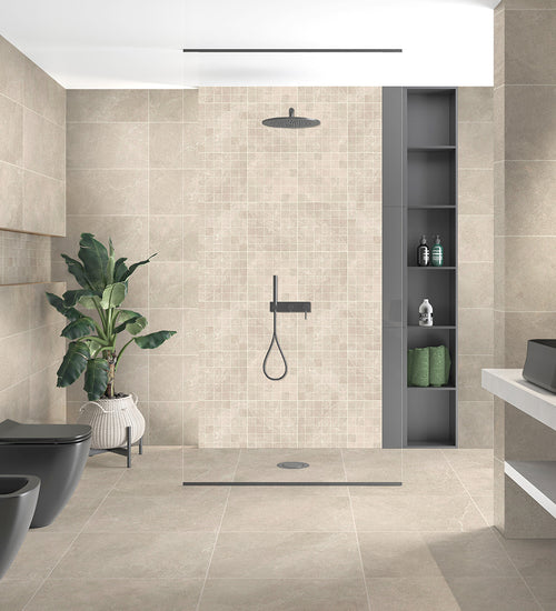 Vloertegel Logiker Walk Beige mat