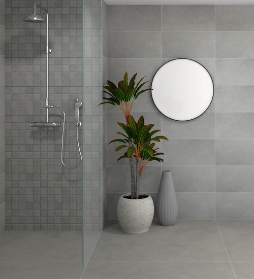 Vloertegel Villeroy & boch X-plane Grijs mat