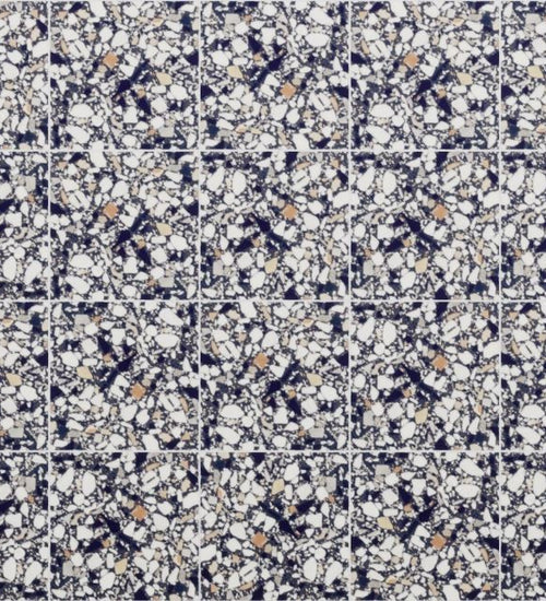 Decoratietegel Del conca Frammenti Multicolor mat 20x20 cm