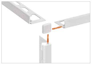 Schlueter JOLLY-AC decoratief wandprofiel grafietzwart mat H=6mm L=3000mm