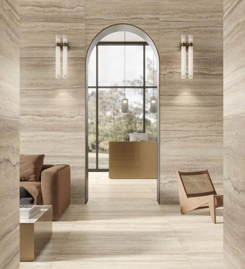 Vloertegel Villeroy & boch Tuscan traces Beige mat