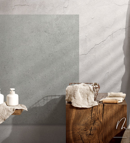 Vloertegel Rak Surface Grijs mat