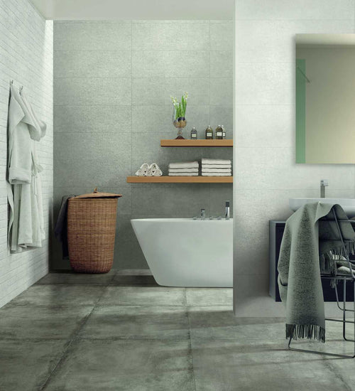 Wandtegel Marazzi italie Work Grijs mat