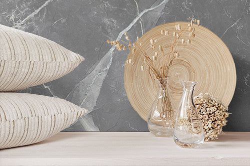 Vloertegel Rak Amani marble Grijs mat