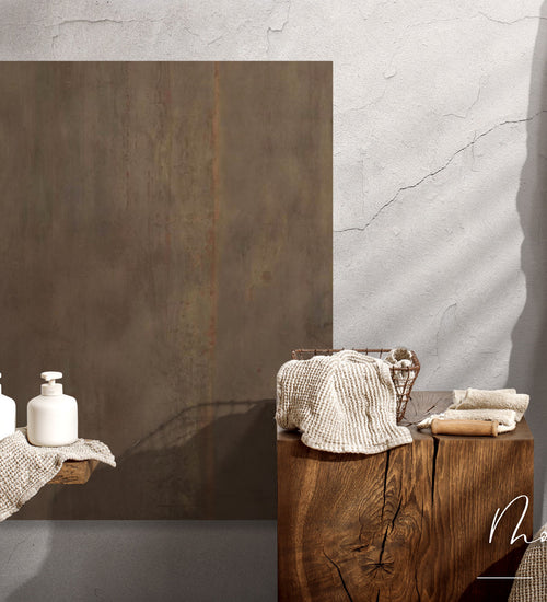 Sampletegel Flaviker Rebel Bruin mat