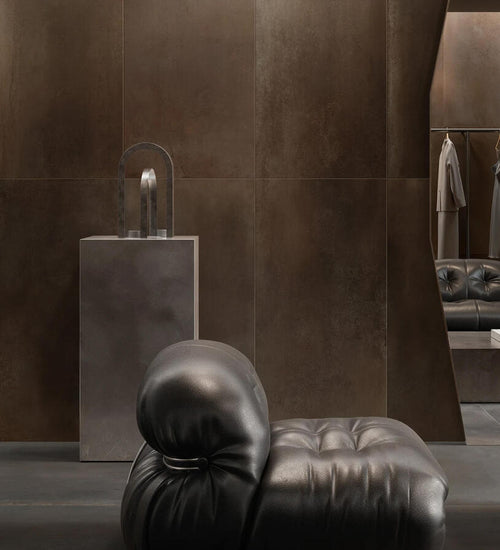 Vloertegel Villeroy & boch Metalcraft Bruin mat