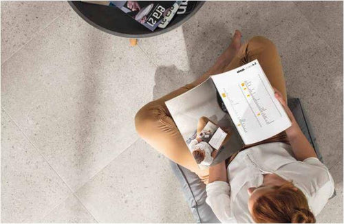 Vloertegel Rako Piazzetta Grijs mat