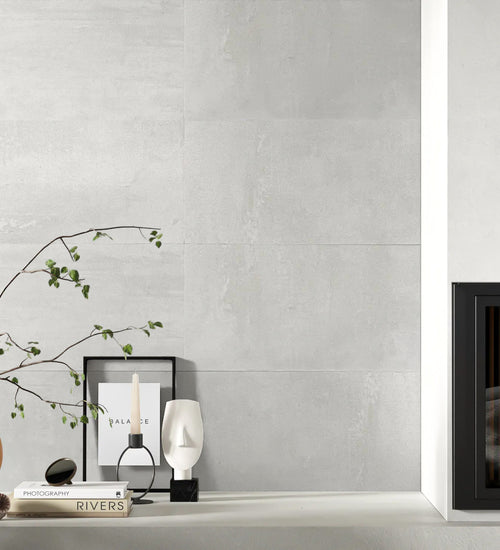 Wandtegel Kerateam Meta Grijs mat 30x60 cm