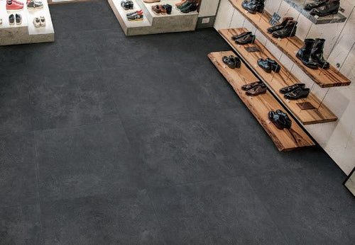 Vloertegel Arpa Limestone Antraciet mat