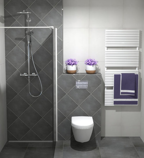 Vloertegel Rak Surface Grijs mat