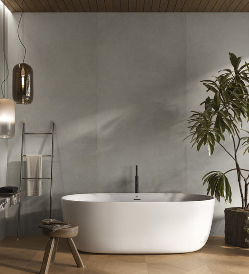 Vloertegel Rak Moonstone Grijs mat