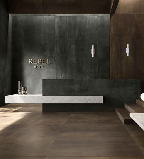 Vloertegel Flaviker Rebel Bruin mat