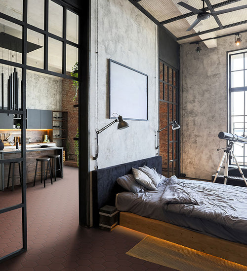 Sampletegel Sottocer Urban Rood mat