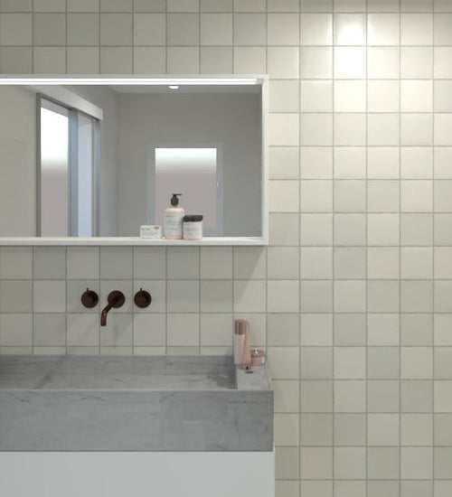 Wandtegel Sottocer Sense Grijs mat