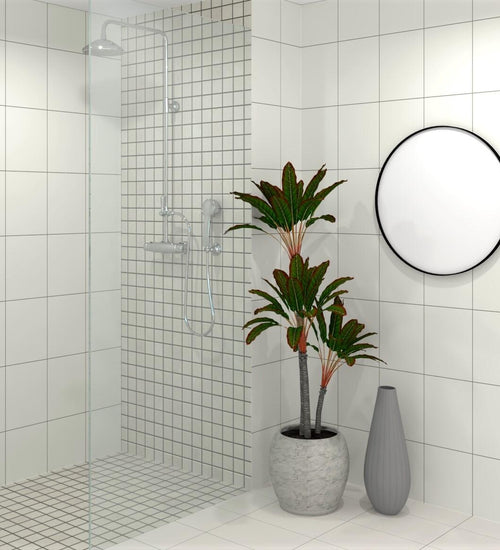 Wandtegel Villeroy & boch White&cream Wit mat