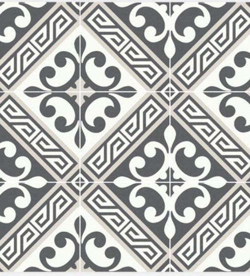 Vloertegel Sottocer Lamoral Multicolor mat 20x20 cm