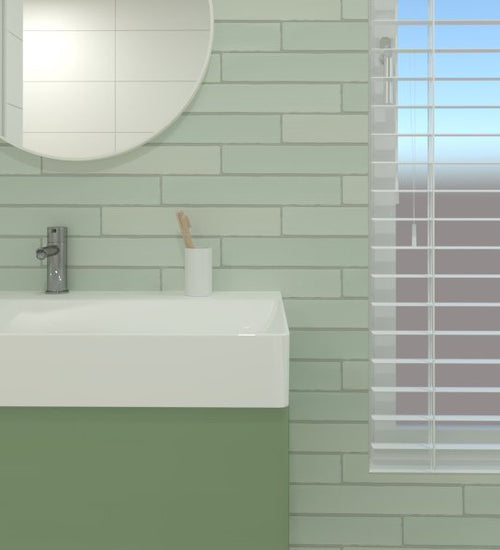 Sampletegel Sottocer Sense Groen mat